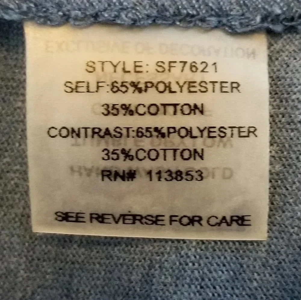 New Pixley Embroidered Blue Top M - Picture 7 of 7